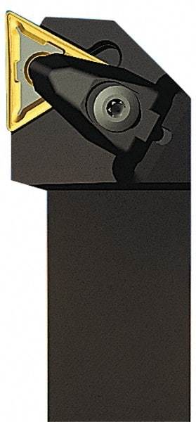Seco - DTJN, Right Hand Cut, 3/4" Shank Height x 3/4" Shank Width, Negative Rake Indexable Turning Toolholder - 4-1/2" OAL, TN..33. Insert Compatibility, Series Clamp Lock - Eagle Tool & Supply