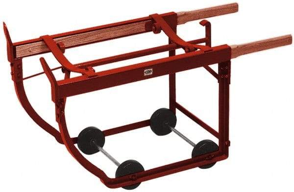 Value Collection - 1,000 Lb Load Capacity, 15, 30 & 55 Gal Drum Cradle - 20-1/2" High - Eagle Tool & Supply