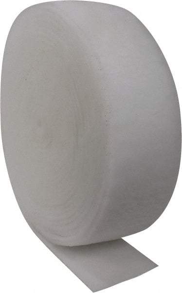 Made in USA - 135' Long x 12" Wide x 1/2" Thick Polyester Media Air Filter Media Roll - MERV 4, 78% Arrestance Efficiency, 500 FPM Max Air Flow, 0.08" wpg Init Resist, 1" wpg Final Resist, 30% Particle Capture Efficiency, Use with Continental - Eagle Tool & Supply