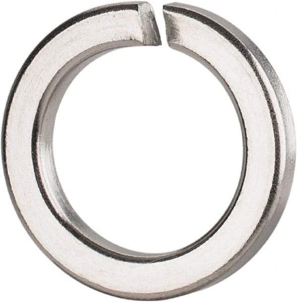 Value Collection - M20, 20.2mm ID, 4.5mm Thick High Collar Split Lock Washer - 18-8 Austenitic Grade A2 Stainless Steel, Uncoated, 20.2mm Min ID, 21.2mm Max ID, 30.6mm Max OD - Eagle Tool & Supply