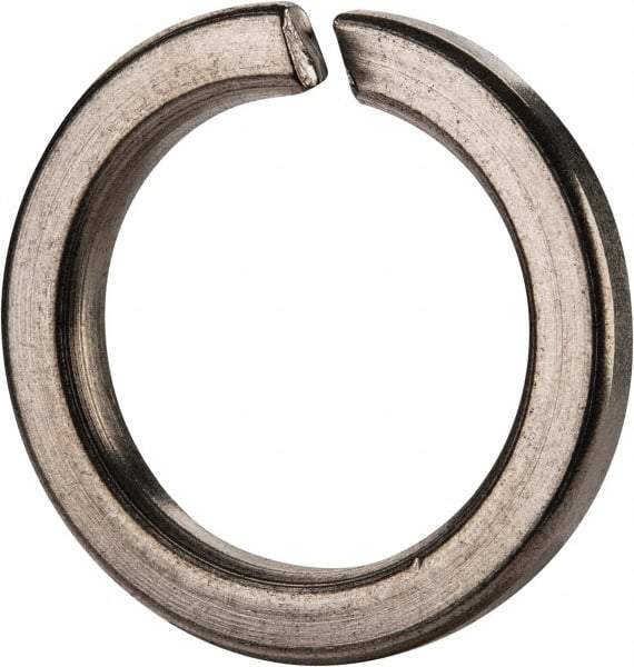 Value Collection - M24, 24.5mm ID, 35.9mm OD, 5mm Thick High Collar Split Lock Washer - 18-8 Austenitic Grade A2 Stainless Steel, Uncoated, 24.5mm Min ID, 25.5mm Max ID - Eagle Tool & Supply