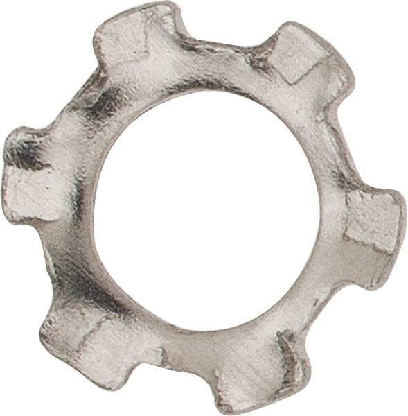 Value Collection - M3 Screw, 3.2mm ID, Stainless Steel External Tooth Lock Washer - 6mm OD, Uncoated, Grade 18-8 & Austenitic A2 - Eagle Tool & Supply