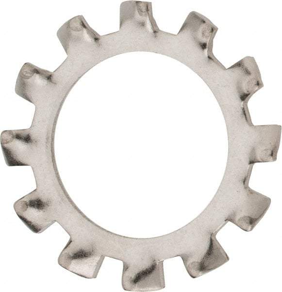 Value Collection - M18 Screw, 21mm ID, Stainless Steel External Tooth Lock Washer - 33mm OD, Uncoated, Grade 18-8 & Austenitic A2 - Eagle Tool & Supply
