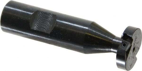 Cutting Tool Technologies - 1/4 Inch Cutting Width, 1.14 Inch Cutting Diameter, 4 Cutter Inserts, 3/4 Inch Shank Diameter, 1215 Insert Style, Indexable Keyseat Cutter - Inch Long Shank - Eagle Tool & Supply