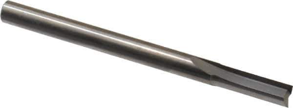 Onsrud - 1/4" Diam, 1/4" Shank Diam, 3/4" Length of Cut, 2 Flute Double Edge Straight Router Bit - 3-1/4" Overall Length, Right Hand Cut, Solid Carbide - Eagle Tool & Supply
