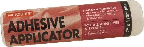 Wooster Brush - 1/8" Nap, 7" Wide Paint Roller - Smooth Texture, Woven - Eagle Tool & Supply