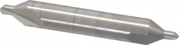 Hertel - #4 Plain Cut 60° Incl Angle Solid Carbide Combo Drill & Countersink - Eagle Tool & Supply