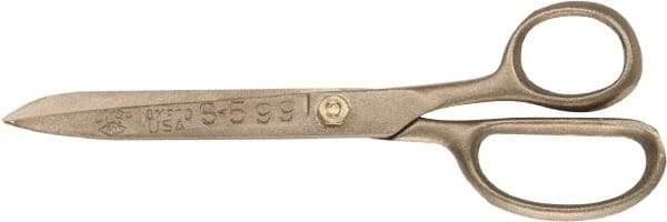 Ampco - 3" LOC, 6" OAL Nickel Aluminum Bronze Nonsparking - For General Purpose Use - Eagle Tool & Supply