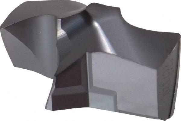 Kennametal - Series KSEM, 25.67mm Diam Grade KC7320 140° Replaceable Drill Tip - Carbide, AlTiN Finish, 5 Seat Size - Eagle Tool & Supply