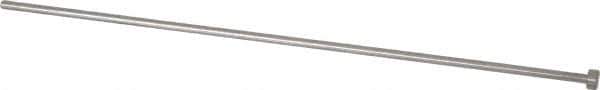 Gibraltar - 3/16" Pin Diam, 3/8" Head Diam x 3/16" Head Height, 12" OAL, Straight Ejector Pin - Steel, 11-13/16" Pin Length - Eagle Tool & Supply