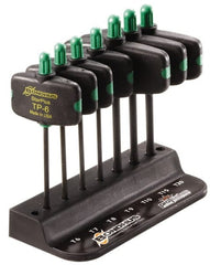 Bondhus - 7 Piece T6 to T20 Protanium High Torque Steel Wing Handle Torx Key Set - Eagle Tool & Supply