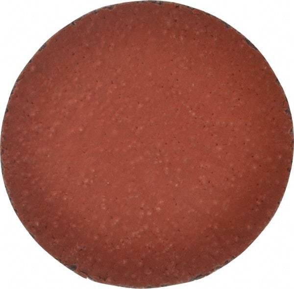 3M - 1-1/2" Disc Diam, 80 Grit, Ceramic Quick Change Disc - Type S Attaching System, Coated, Orange, Medium Grade, 30,000 RPM, 777F Series - Eagle Tool & Supply