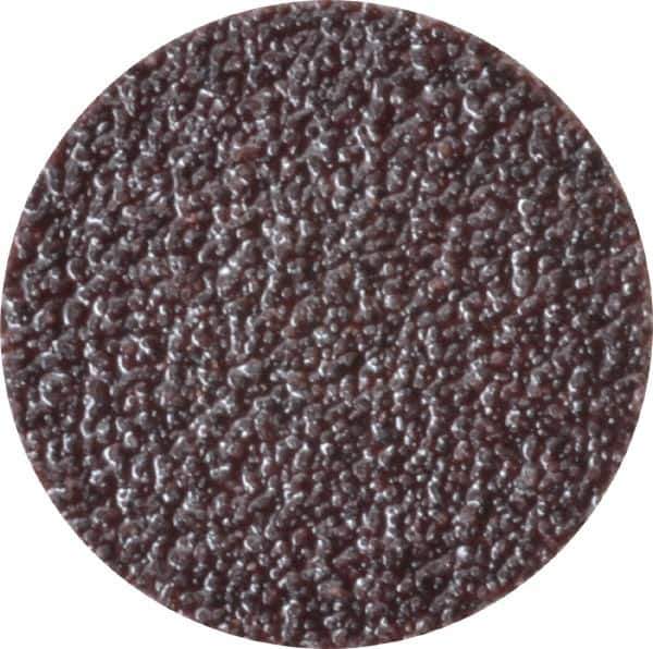 3M - 1" Disc Diam, 60 Grit, Aluminum Oxide Quick Change Disc - Type R Attaching System, Coated, Brown, Medium Grade, 30,000 RPM, 361F Series - Eagle Tool & Supply
