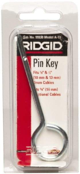 Ridgid - Drain Cleaning Machine Coupling Pin - For Use with Models K39, K50, K375 & K3800 - Eagle Tool & Supply