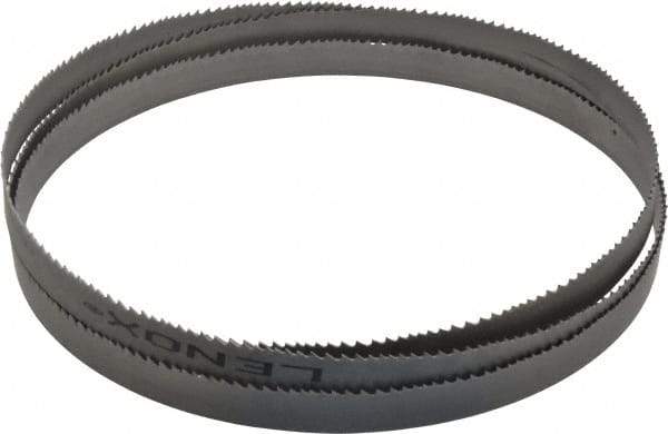 Lenox - 3 to 4 TPI, 14' 9" Long x 1-1/4" Wide x 0.042" Thick, Welded Band Saw Blade - M42, Bi-Metal, Toothed Edge - Eagle Tool & Supply