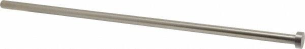 Gibraltar - 13/32" Pin Diam, 11/16" Head Diam x 1/4" Head Height, 14" OAL, Straight Ejector Pin - Steel, 13-3/4" Pin Length - Eagle Tool & Supply