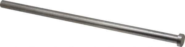 Gibraltar - 1/2" Pin Diam, 3/4" Head Diam x 1/4" Head Height, 12" OAL, Straight Ejector Pin - Steel, 11-3/4" Pin Length - Eagle Tool & Supply