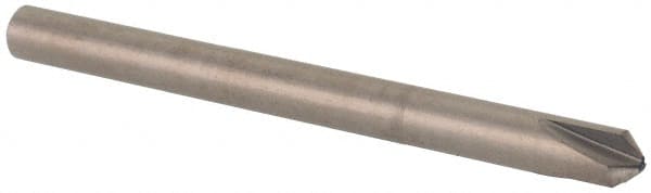 SGS - 1/8" Head Diam, 1/8" Shank Diam, 3 Flute 90° Solid Carbide Countersink - Eagle Tool & Supply