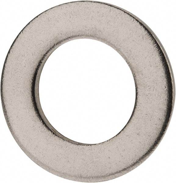 Value Collection - M16 Screw, Grade 316 Stainless Steel Standard Flat Washer - 17mm ID x 30mm OD, Plain Finish - Eagle Tool & Supply