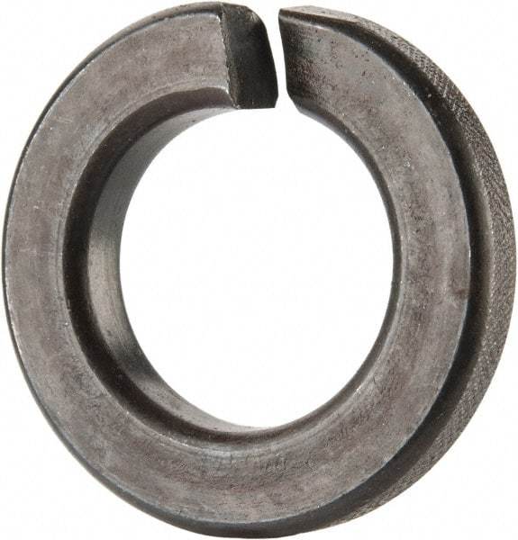 Value Collection - 9/16", 0.564" ID, 0.17" Thick Split Lock Washer - Grade 2 Spring Steel, Uncoated, 0.564" Min ID, 0.574" Max ID, 0.975" Max OD - Eagle Tool & Supply