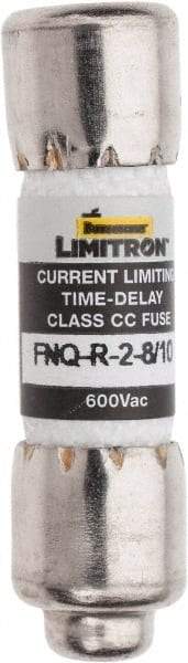 Cooper Bussmann - 300 VDC, 600 VAC, 2.8 Amp, Time Delay General Purpose Fuse - Fuse Holder Mount, 1-1/2" OAL, 200 at AC (RMS) kA Rating, 13/32" Diam - Eagle Tool & Supply