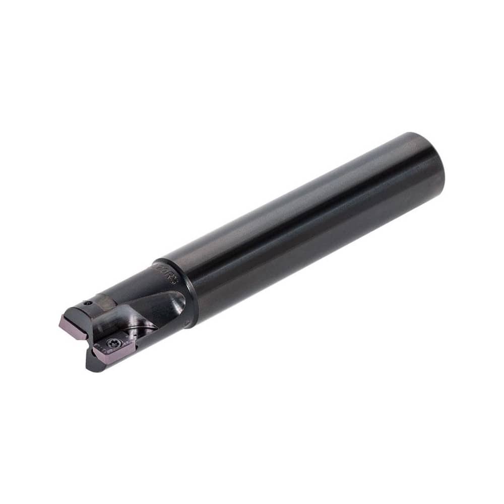 Indexable Square-Shoulder End Mill: EVX12025RL, 25.0000'' Shank Dia, Straight Shank Uses 2, No, 220.00 mm OAL
