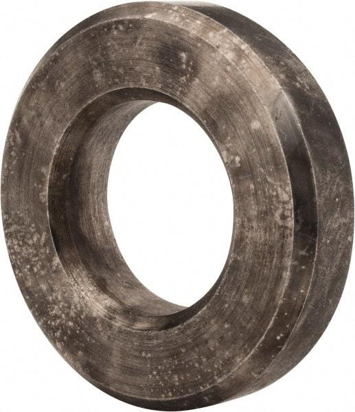 Gibraltar - 5/8" Screw, Grade 12L14 Case Hardened Steel Beveled Round Flat Washer - 21/32" ID x 1-1/4" OD, 1/4" Thick, Plain Finish - Eagle Tool & Supply