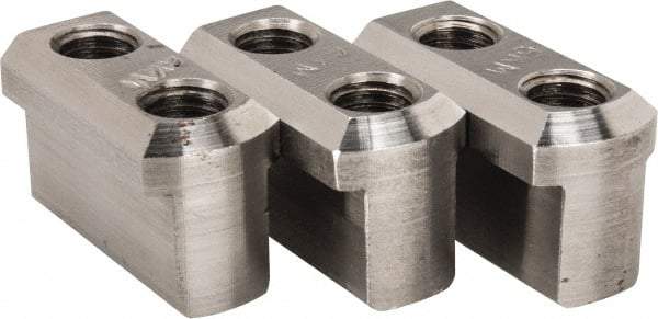 H & R Manufacturing - Lathe Chuck Jaw Nut - 6" Chuck Diam Compatible, 10mm Screw, M10 Thread - Eagle Tool & Supply
