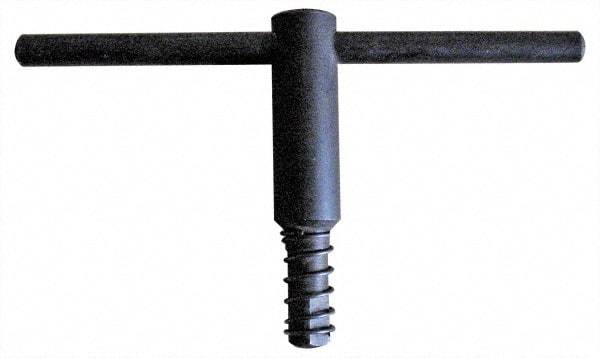Gibraltar - 20" Chuck Diam Compatibility, Lathe Chuck Key - Compatible with 4-Jaw Chucks, Self Ejecting, 5.12" Body Length, 0.6693" Actual Key Square Size - Eagle Tool & Supply