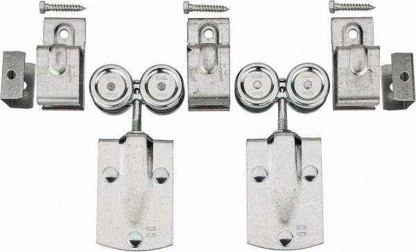 National Mfg. - Box Rail Hanger with Brackets - Use with Square Box Track - Eagle Tool & Supply