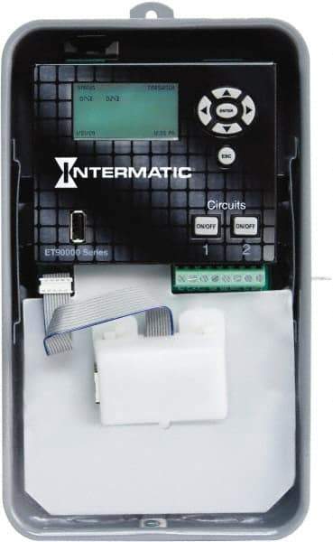 Intermatic - 365 Day Astronomical Outdoor Digital Electronic Timer Switch - 4,000 On/Off, 120 to 277 VAC, 50/60 Hz, - Eagle Tool & Supply