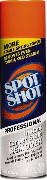 Spot Shot - 18 oz Aerosol Spot/Stain Cleaner - Use on All Types of Carpeting - Eagle Tool & Supply