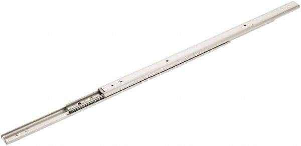 Sugatsune - 15-49/64" Slide Length, 16-29/32" Travel Length, Stainless Steel Ball Bearing Slide - 66 Lb Capacity at Full Extension - Eagle Tool & Supply