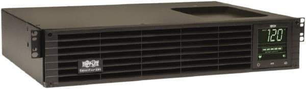 Tripp-Lite - 15 Amp, 1,500 VA, Tower & Rack Mount Line Interactive Backup Uninterruptible Power Supply - Backup 4-1/2 min with Full Load & 10 min with Half Load, 120 VAC Input & Output, 1,350 Watt Output, 1 Phases, 8 Outlets - Eagle Tool & Supply