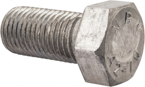 Value Collection - M22x2.50mm Metric Coarse, 45mm Length Under Head Hex Head Cap Screw - Eagle Tool & Supply
