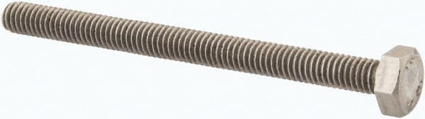 Value Collection - M4x0.70mm Metric Coarse, 50mm Length Under Head Hex Head Cap Screw - Eagle Tool & Supply