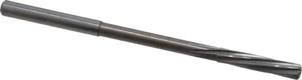 Magafor - 3.81mm Solid Carbide 6 Flute Chucking Reamer - Spiral Flute, 0.158" Straight Shank, 3/4" Flute Length, 2-61/64" OAL - Eagle Tool & Supply