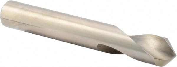 Precision Twist Drill - 3/4" Body Diam, 90°, 5" OAL, High Speed Steel Spotting Drill - Eagle Tool & Supply