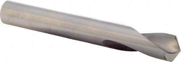 Precision Twist Drill - 1/2" Body Diam, 120°, 3-3/4" OAL, High Speed Steel Spotting Drill - Eagle Tool & Supply