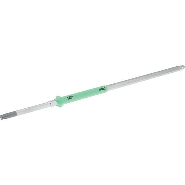 Wiha - 5/16" Drive IP15 Torx Screwdriver Bit - 6.9" OAL, Insert Bit - Eagle Tool & Supply