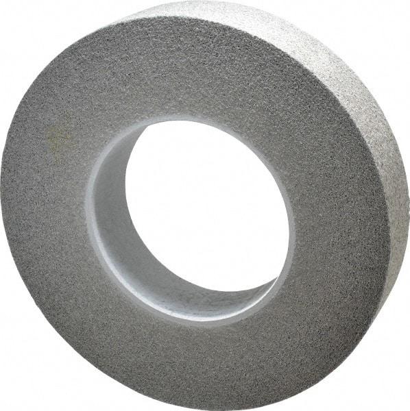 3M - 10" Diam, 2" Face Width, 5" Center Hole, Fine Grade, Silicon Carbide Deburring Wheel - Convolute, Hard Density 9 Grade, 3,600 RPM - Eagle Tool & Supply