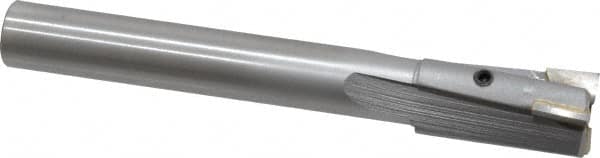 Made in USA - 13/16" Diam, 5/8" Shank, Diam, 3 Flutes, Straight Shank, Interchangeable Pilot Counterbore - Eagle Tool & Supply