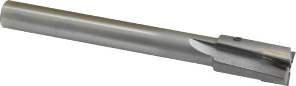 Made in USA - 11/16" Diam, 1/2" Shank, Diam, 3 Flutes, Straight Shank, Interchangeable Pilot Counterbore - Eagle Tool & Supply