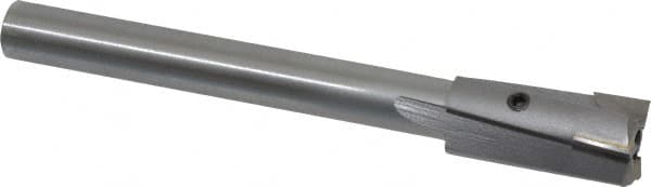 Made in USA - 3/4" Diam, 1/2" Shank, Diam, 3 Flutes, Straight Shank, Interchangeable Pilot Counterbore - Eagle Tool & Supply