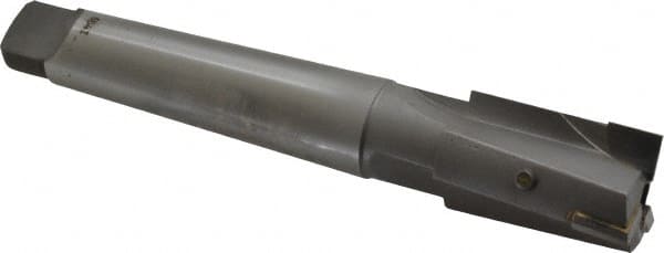 Made in USA - 1-3/16" Diam, 3 Flutes, Morse Taper Shank, Interchangeable Pilot Counterbore - Eagle Tool & Supply