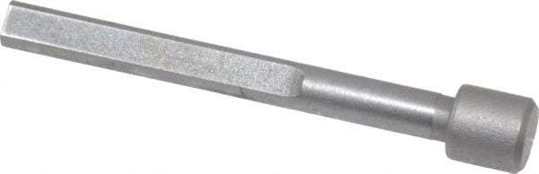 Made in USA - 1/4" Head Diam, 5/32" Shank Diam, Counterbore Pilot - Bright Finish, Carbon Steel - Eagle Tool & Supply