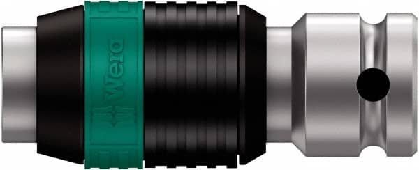 Wera - 1/4" Drive, 1/4" Insert, Hex Drive Bit Adapter - Eagle Tool & Supply