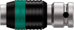 Wera - 1/4" Drive, 1/4" Insert, Hex Drive Bit Adapter - Eagle Tool & Supply