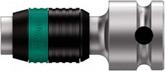 Wera - 3/8" Drive, 1/4" Insert, Hex Drive Bit Adapter - Eagle Tool & Supply