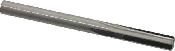 Hertel - 1/4" Solid Carbide 4 Flute Chucking Reamer - Straight Flute, 1/4" Straight Shank, 1" Flute Length, 3" OAL - Eagle Tool & Supply